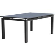 Table jardin Miami 240x100cm gris anthracite