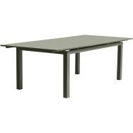 Table jardin Miami 240x100cm kaki