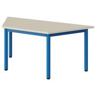 Table Atlas trapèze stratifié Beige chants alaisés - Manutan Expert
