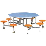 Table mobile octogonale 8 assises - Sico