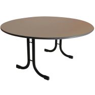 Table pliante Idéal Ø 150 cm piètement courbe - Rodet