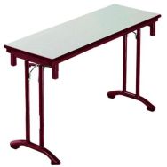 Table pliante Lyra chants surmoulés - Manutan Expert
