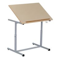 Table réglable Atlas handicapé plateau inclinable - Manutan Expert