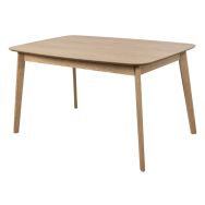 Table réunion Kenna extensible 140 180x75x80 cm Chêne/chêne
