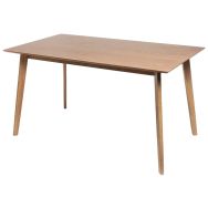 Table réunion Marie 140x 75 cm chêne/chêne-Somcasa