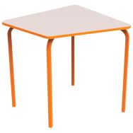 Table scolaire Flexible 345 Square -orange U2645VL-IA France