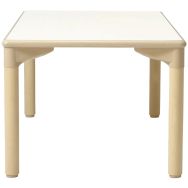 Table scolaire Olmo de forme carrée 60x60 cm coloris T2 blanc-Mirplay School