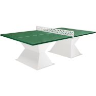 Table tennis de table Résitec+ HD 35 filet antivandalisme plateau vert sapin