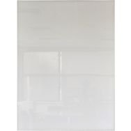 Tableau blanc magnétique en verre Pure White