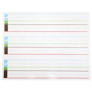 Tableau magnétique effaçable à sec 22x29cm lignage pour DYS