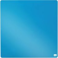 Tableau mémo carré magnétique - 360 x 360 mm - bleu - Nobo