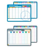 Tableau planning 34 x 48 cm, effaçable à sec