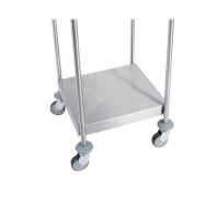 Tablette inférieure chariot Hygicar III sacs - Sclessin Fonction Linge