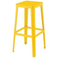Tabouret Caceres acier 4 pieds - Jayso