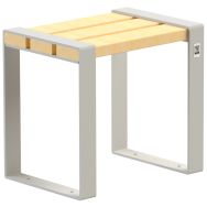 Tabouret Forézien robinier/acier - Tolerie Forezienne