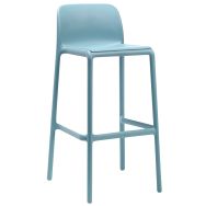 Tabouret Haut RIVA Bleu Céleste