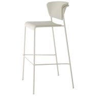Lot de 2 Tabourets Lisa technopolymère hauteur 75 cm - S.CAB