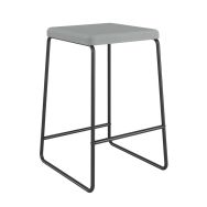 Lot 2 tabourets Medso tissu - Meet By Paperflow