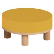 Tabouret Smartipouf assise ronde rembourrée