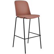Tabouret coque polypro INES