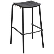 Tabouret haut PERFECT alu - graphite