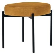Tabouret oblong Gaia tissu polyester Paperflow - Meet By Paperflow