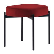 Tabouret oblong Gaia velours polyester Paperflow - Meet By Paperflow