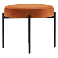 Tabouret rond Gaia pied tissu polyester Paperflow - Meet By Paperflow