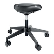 Tabouret siège confort avec roues Leitz