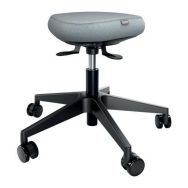 Tabouret siège oscillant avec roulettes Leitz