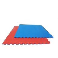 Tapis Puzzle Arts Martiaux - épaisseur 4 cm rouge-bleu
