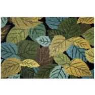 Tapis coco blanchi sur semelle latex