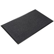 Tapis d'entrée à usage intensif PK2 - 60x90cm - Noir/Gris - Lot de 2