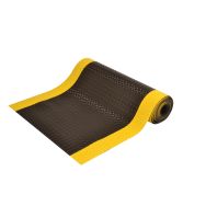 Tapis isolant de sécurité électrique 91 x 22.8m Noir/Jaune