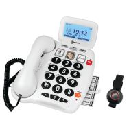 Téléphone Serenities 100 + télécommande SOS 40dB - Geemarc