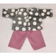 Tenue d'hiver fille pour 40 cm