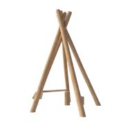 Tepee 5 faces robinier scellement direct