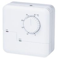 Thermostat analogique chaud/froid. Blanc