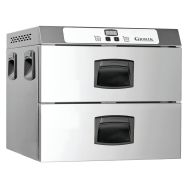 Tiroirs de maintien température-cuisson basse température,2 tiroirs GN1/1-GMC2E