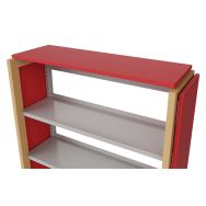 Toit d'habillage bois rayonnage Ellipse enfant - Manutan Expert