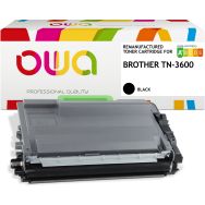 Toner BROTHER TN3600 Noir