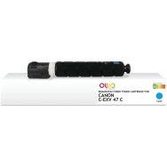 Toner remanufacturé Canon C-EXV47 C - Cyan