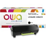 Toner remanufacturé LEXMARK 24B6035 - OWA