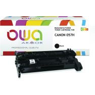 Toner remanufacturé haute capacité Canon 057H - Noir