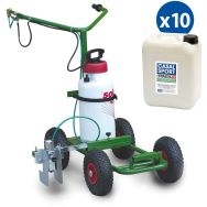 Traceuse pulvérisation + 10 bidons de Tracyl Pro