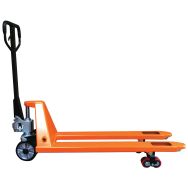 Transpalette 2,5 T premium couleur orange livré timon monté