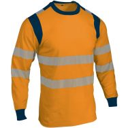 Tshirt haute visibilité orange m