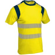 Tshirt haute visibilité polycoton jaune s-4xl - Singer