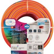 Tuyau d'arrosage NTS Work orange Ø 19 mm - 25 m - Fitt