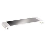 Unilux Support Ecran Study Gris métal/Blanc